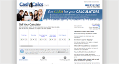 Desktop Screenshot of cash4calcs.com